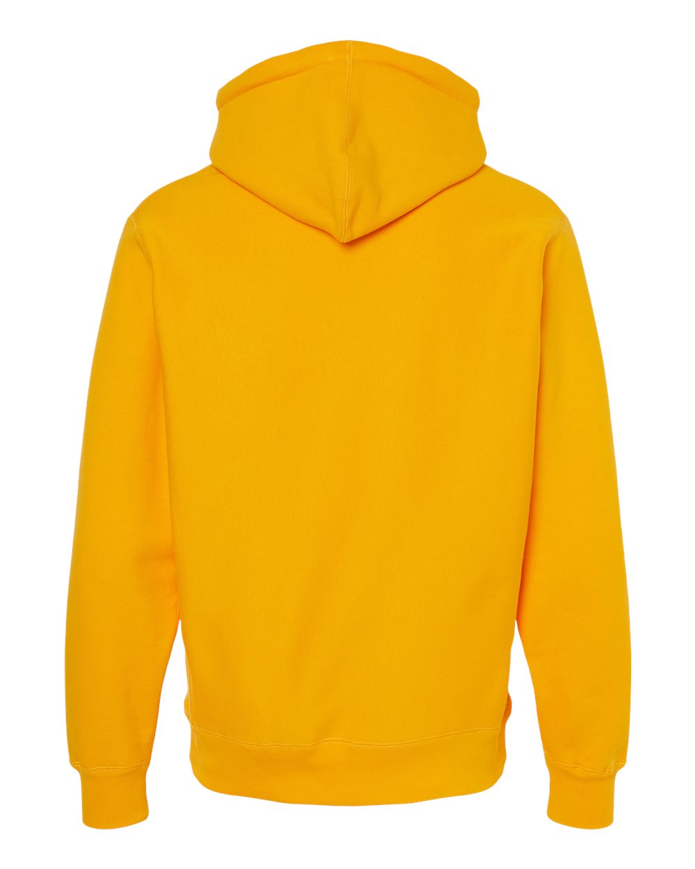 Front View of Gold Legend - Premium Heavyweight Cross-Grain Hooded Sweatshirt - IND5000P