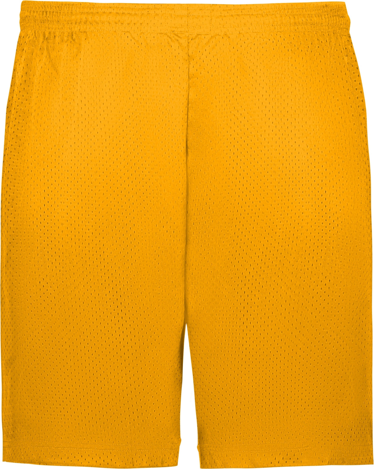 Rear View of GOLD MESH/TRICOT SHORT
