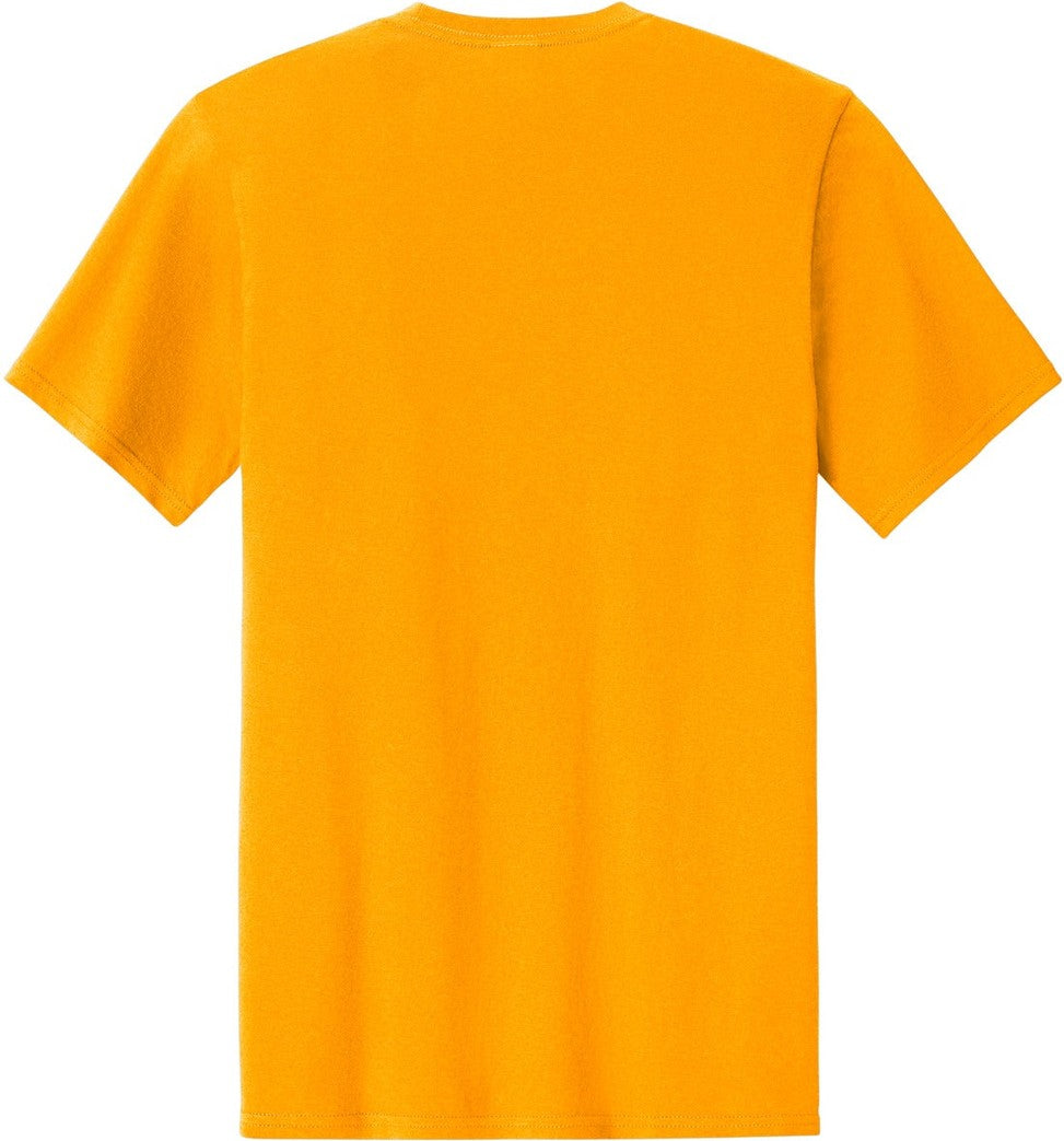 Front View of Gold Port & Co Easy Cotton Tee PC43