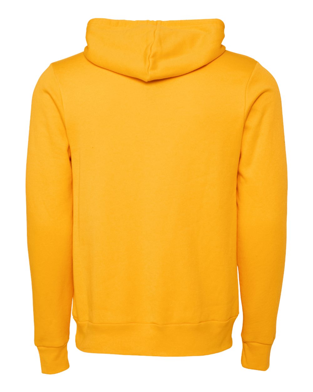 Front View of Gold Sponge Fleece Hoodie - 3719