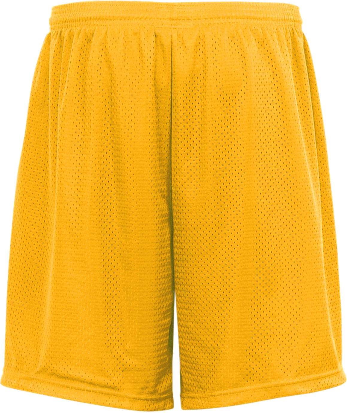 Rear View of GOLD YOUTH MESH/TRICOT SHORT