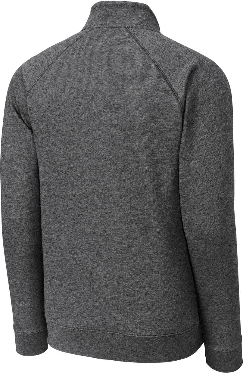Rear View of GphHeather Sport-Tek Drive Fleece 1/4-Zip Pullover STF202