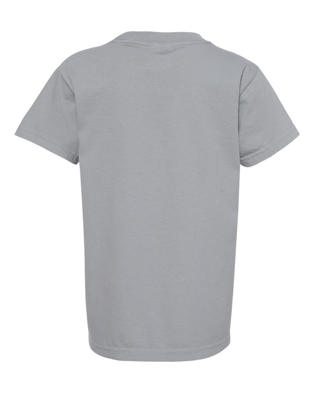 Front View of Granite Garment-Dyed Youth Heavyweight T-Shirt - 9018