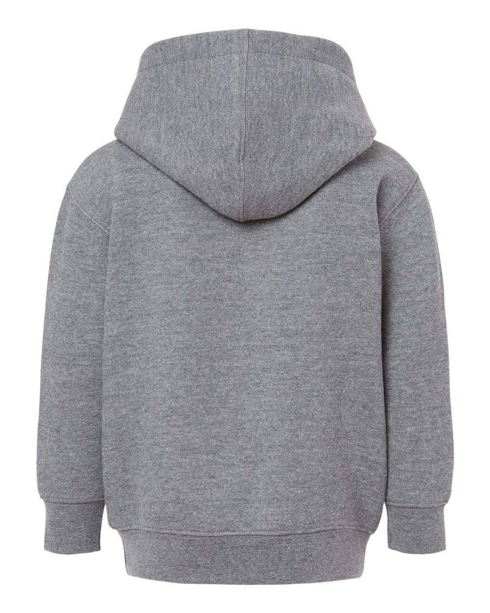 Front View of Granite Heather Toddler Pullover Fleece Hoodie - 3326