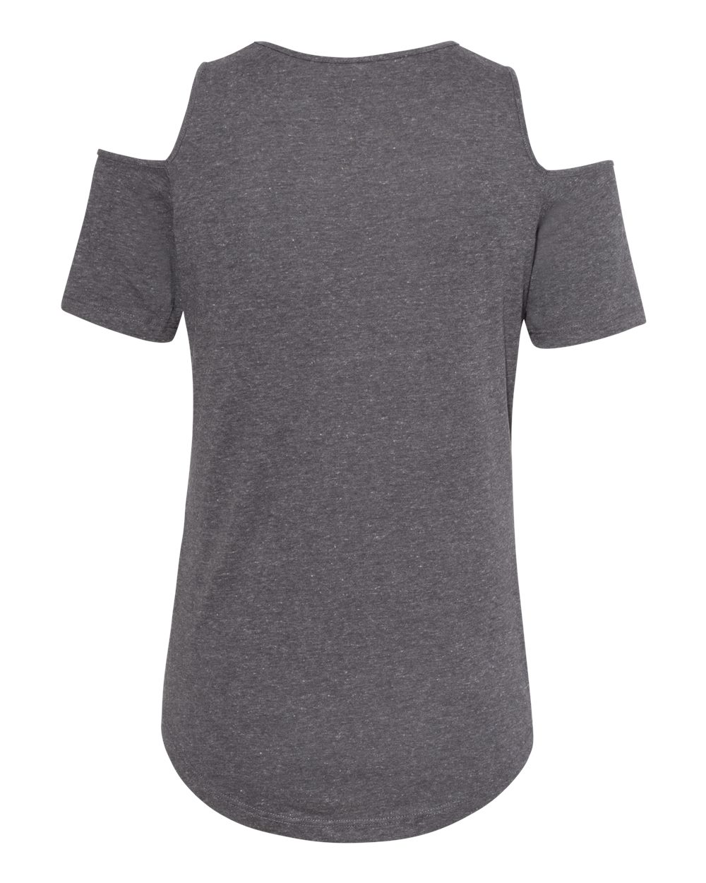 Front View of Granite Women's Cold Shoulder T-Shirt - T32