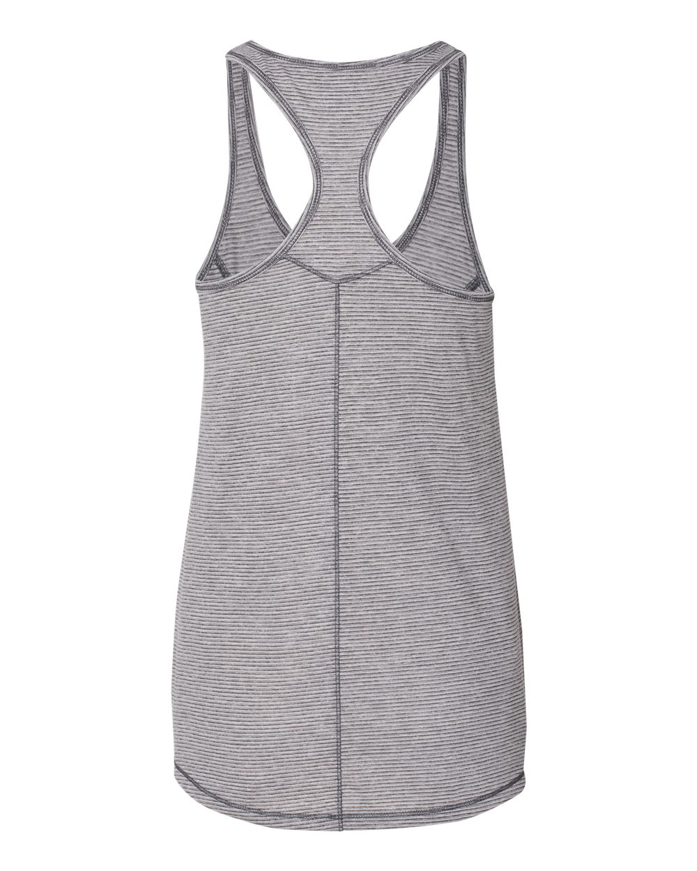 Front View of Granite Women's Tiger Slub Racerback Tank Top - T81