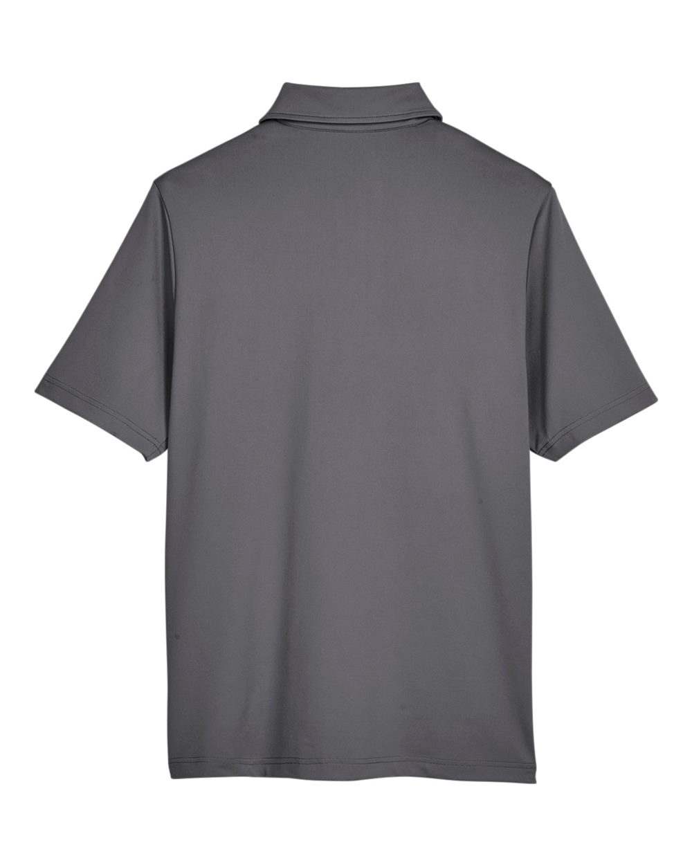 Front View of Graphite Men's CrownLux Performance® Range Flex Polo - DG21