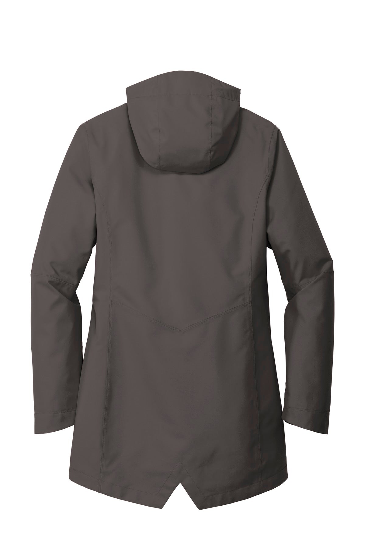 Rear View of Graphite Port Authority Women's Collective Outer Shell Jacket. L900