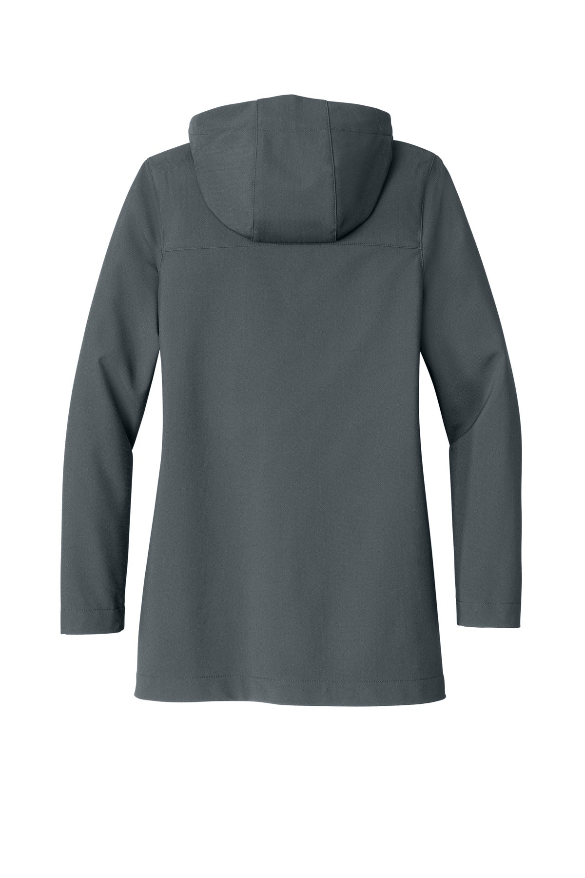 Front View of Graphite Port Authority Women's Collective Outer Soft Shell Parka L919