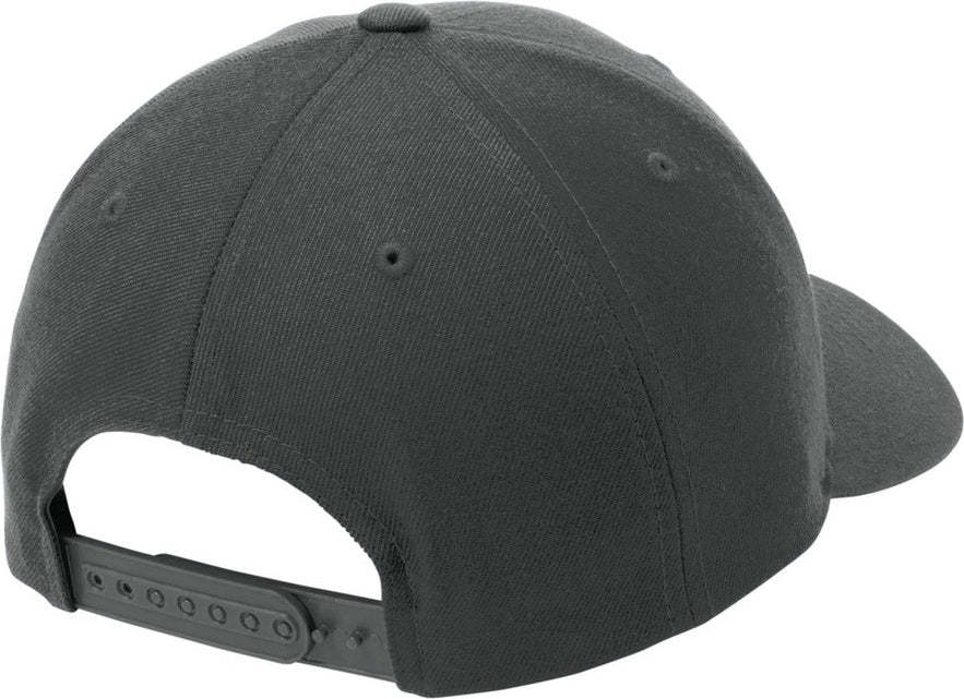 Rear View of Graphite Sport-Tek YP Classics Curve Bill Snapback Cap. STC43