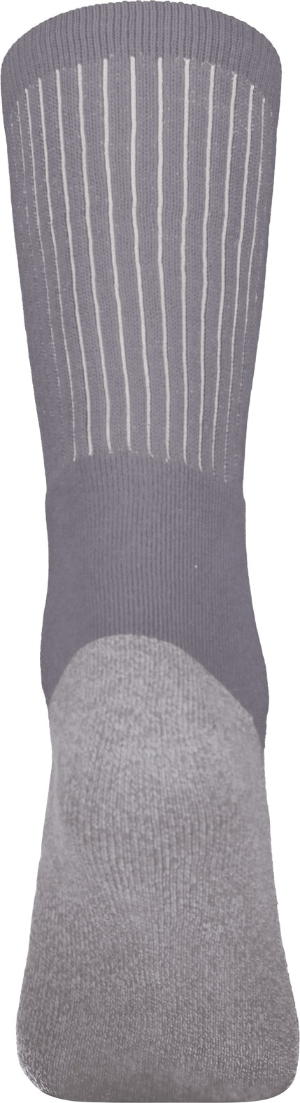Rear View of GRAPHITE TONAL CREW SOCK