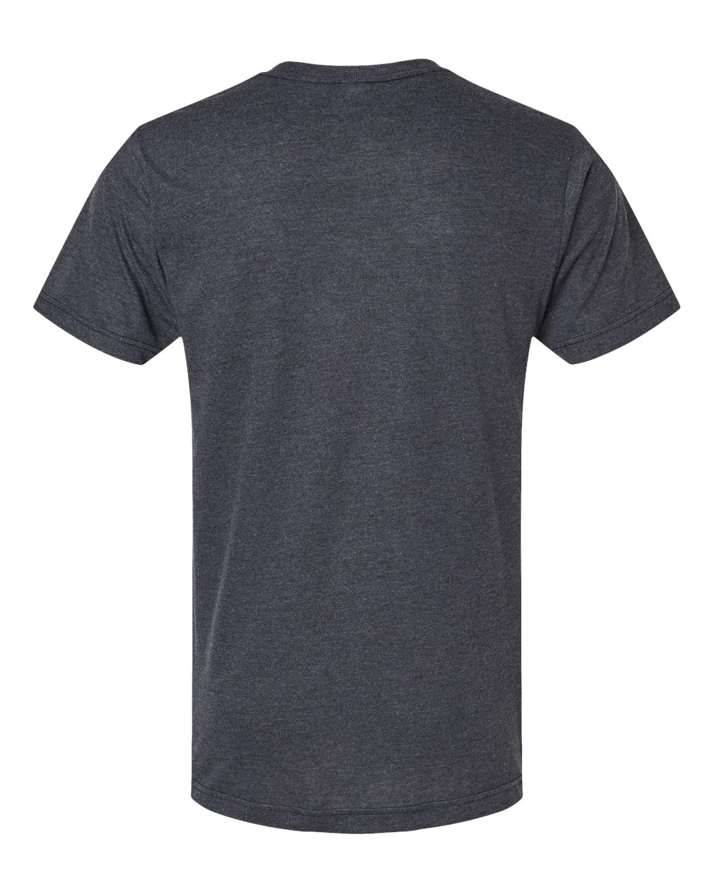 Front View of Graphite Tri Blend Tri-Blend T-Shirt - 254