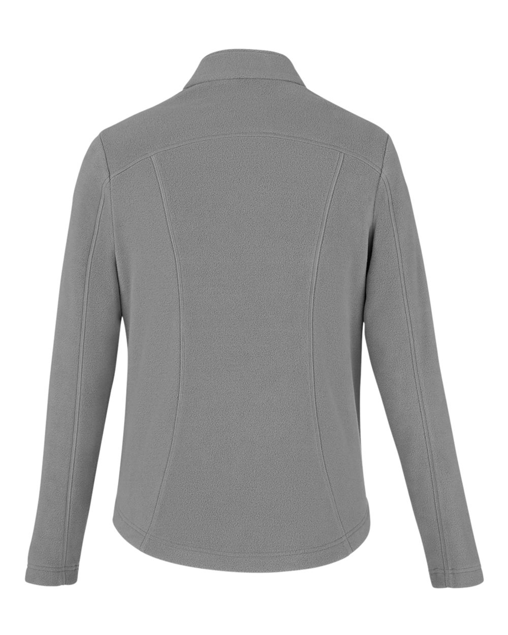Front View of Graphite Women's CrownLux Performance® Fleece Full-Zip Jacket - DG730W