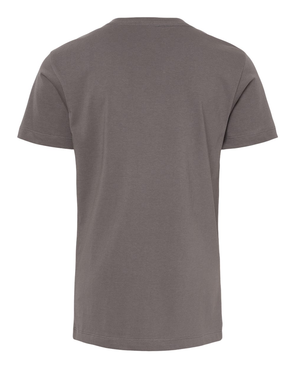 Rear View of Graphite Youth Organic T-Shirt - 402