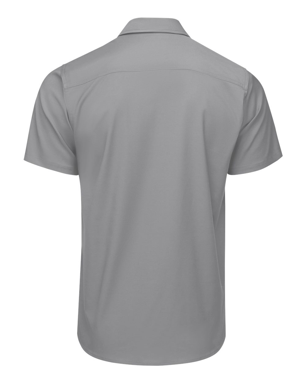 Front View of Gravel Cooling Work Shirt - Tall Sizes - TSM2T