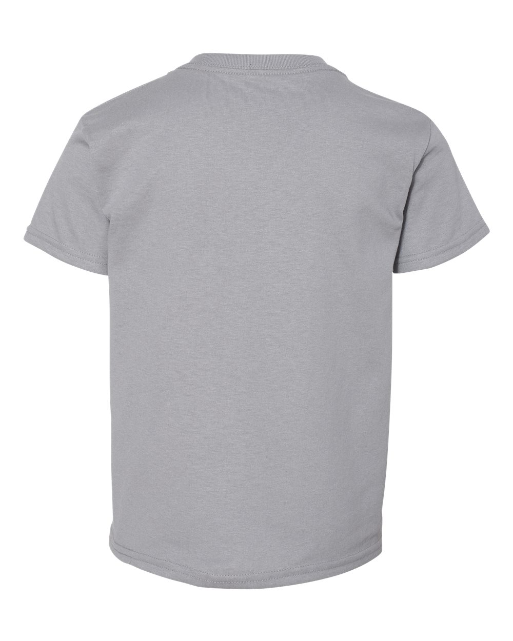 Front View of Gravel DryBlend® Youth T-Shirt - 8000B