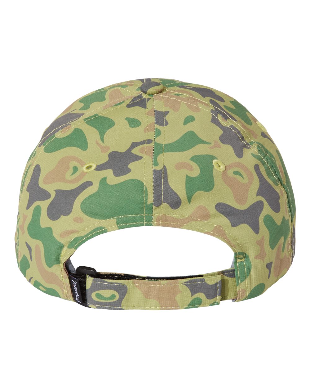 Front View of Green Duck Camo Alter Ego Cap - X210R