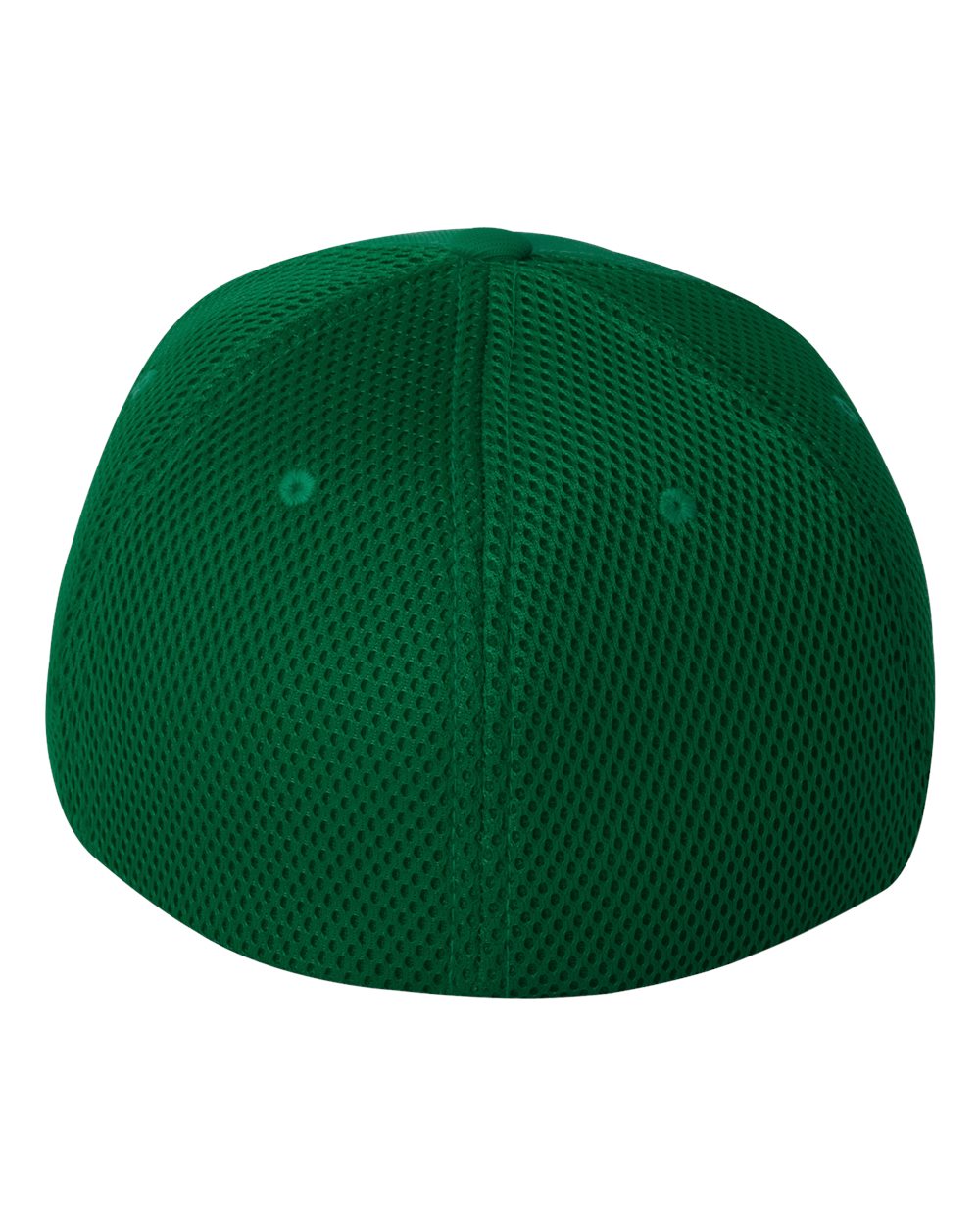 Front View of Green Ultrafiber Mesh Cap - 6533