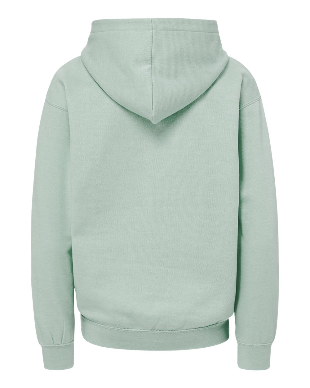 Front View of Greenstone Youth Buddy Hooded Sweatshirt - 23153Y plain