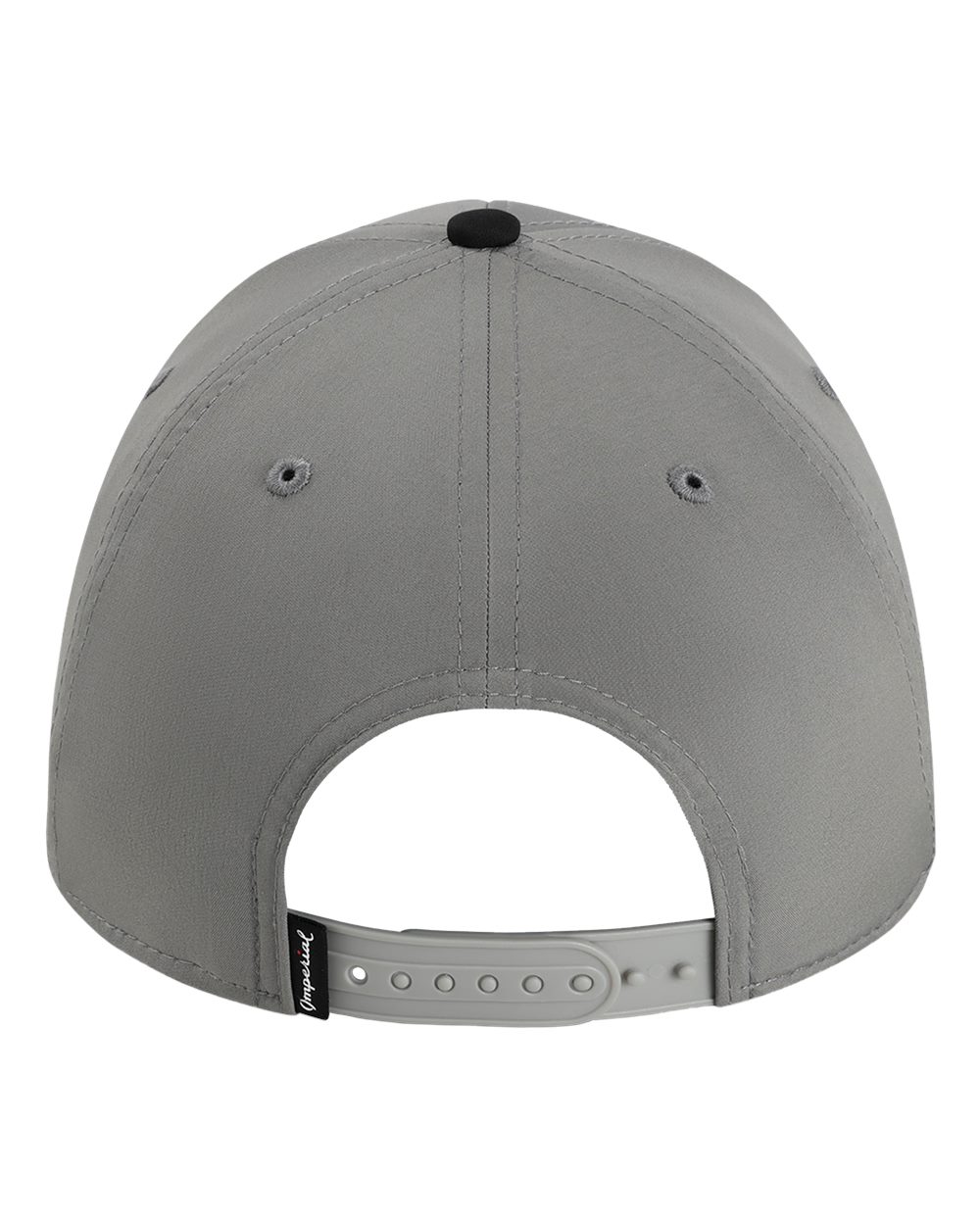 Front View of Grey/ Black/ Black/ Grey The Wingman Cap - 7054