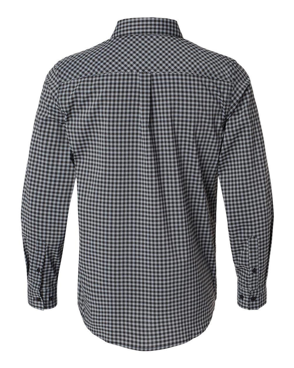 Front View of Grey/ Black Technical Stretch Burn Shirt - 3291