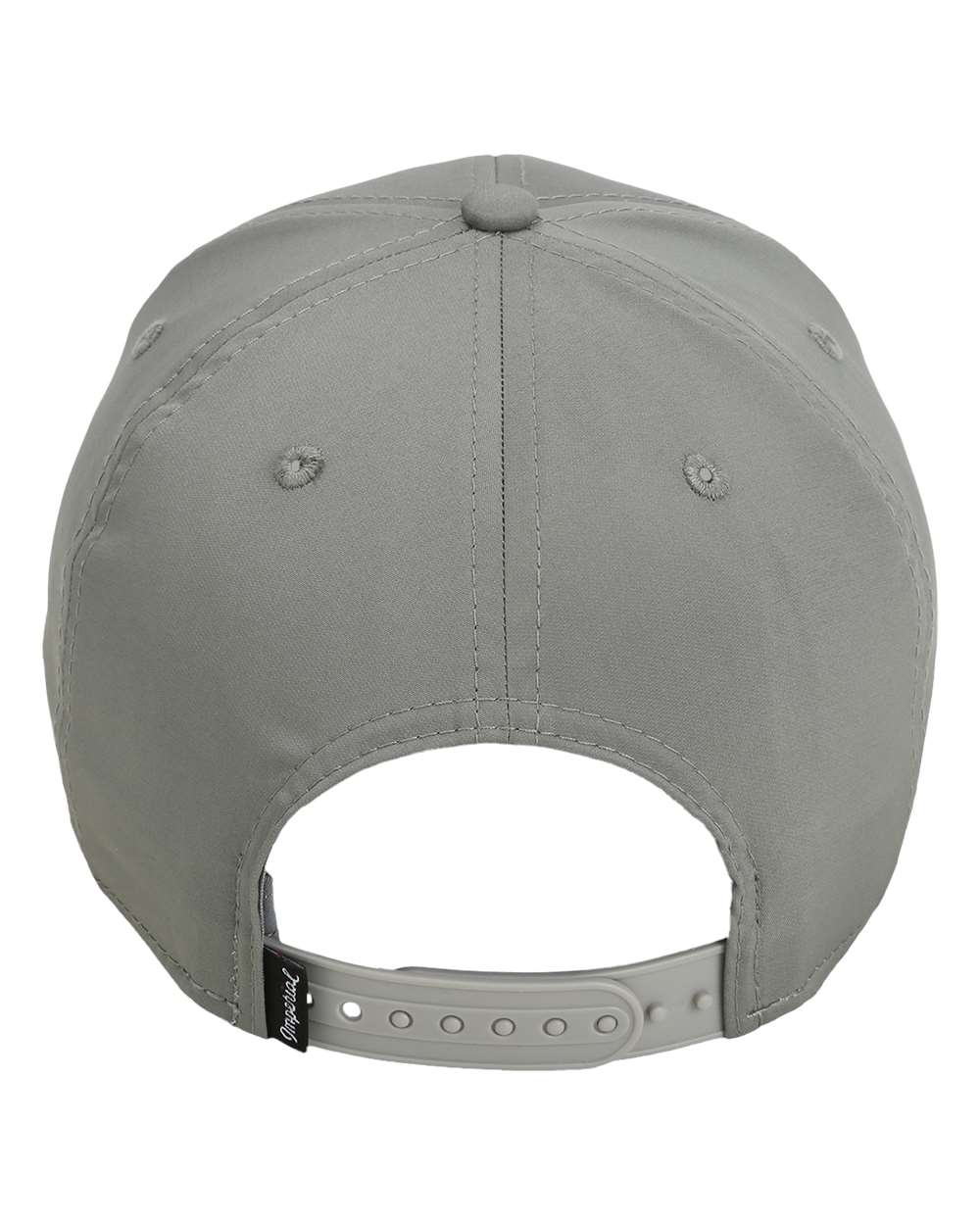 Front View of Grey/ Black The Wingman Cap - 7054