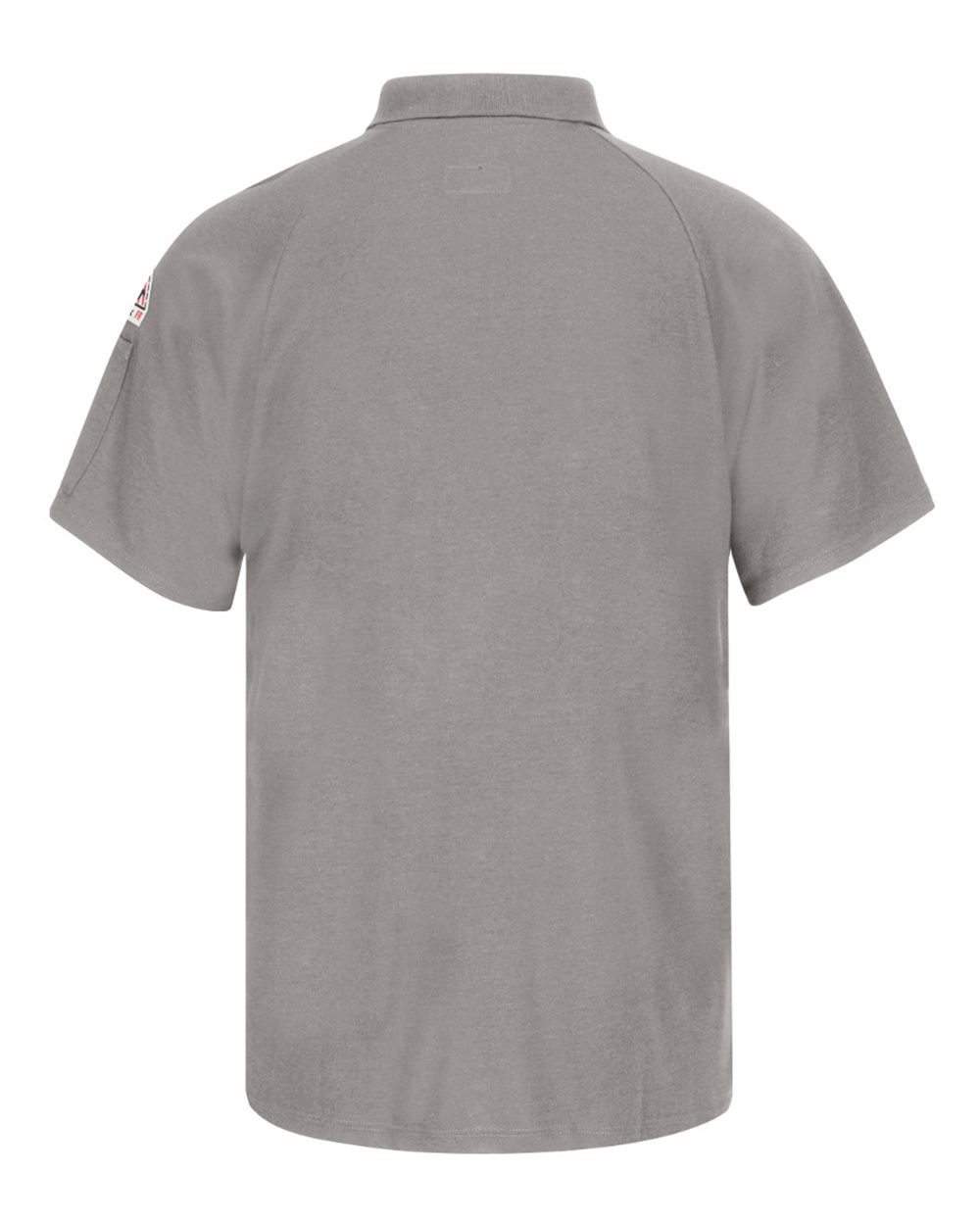 Front View of Grey Classic Short Sleeve Polo - CoolTouch®2 - SMP8
