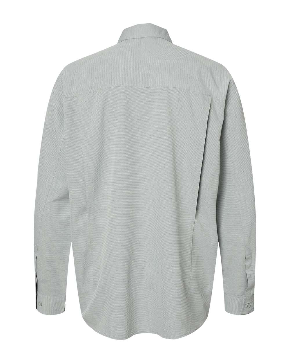 Front View of Grey Crossroad Woven Shirt - 4441