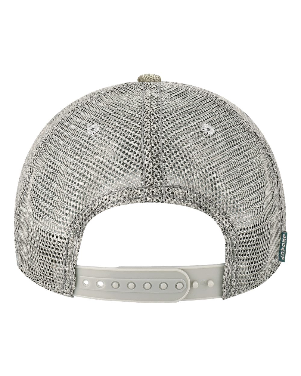 Front View of Grey Dashboard Trucker Cap - DTA