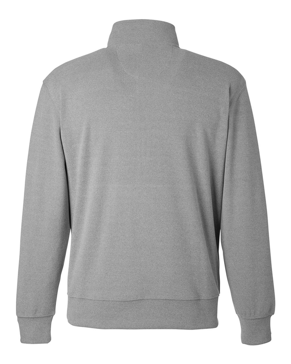 Front View of Grey Element Fleece Quarter-Zip Sweatshirt - 8760