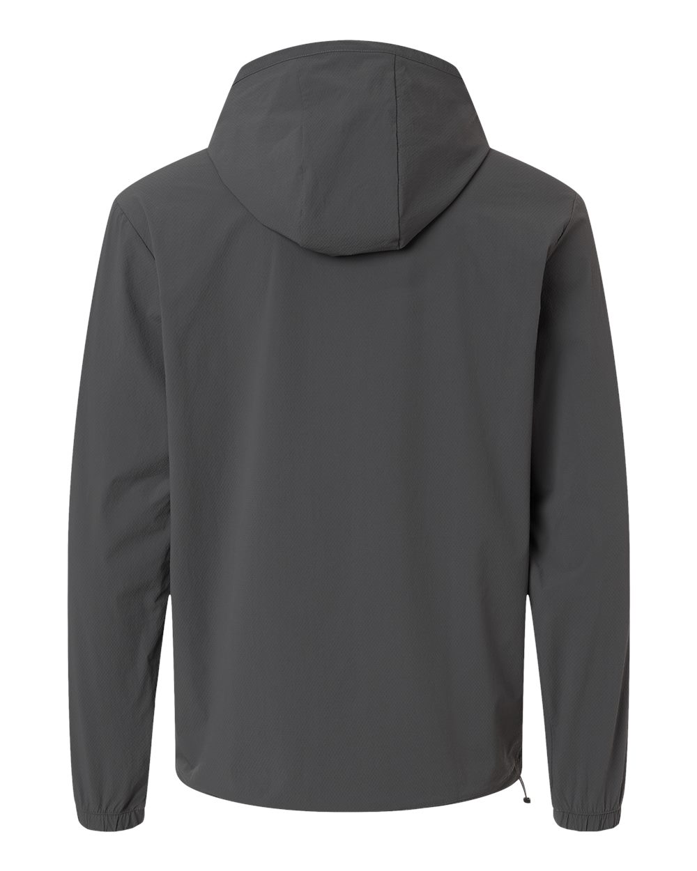 Rear View of Grey Five Men's Ultimate365 Course Control Anorak Jacket - A2030 plain