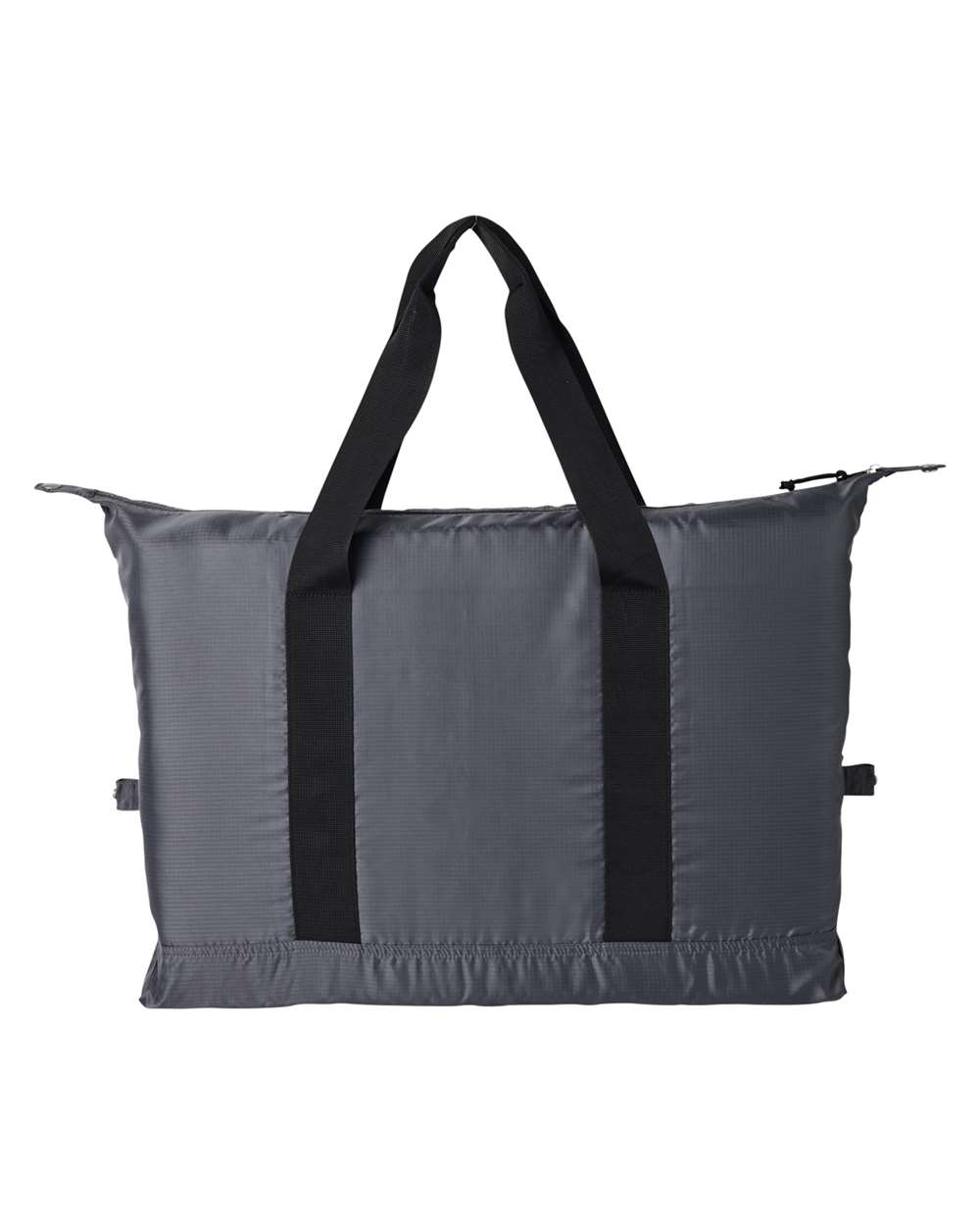 Front View of Grey Getaway Duffel - BE279