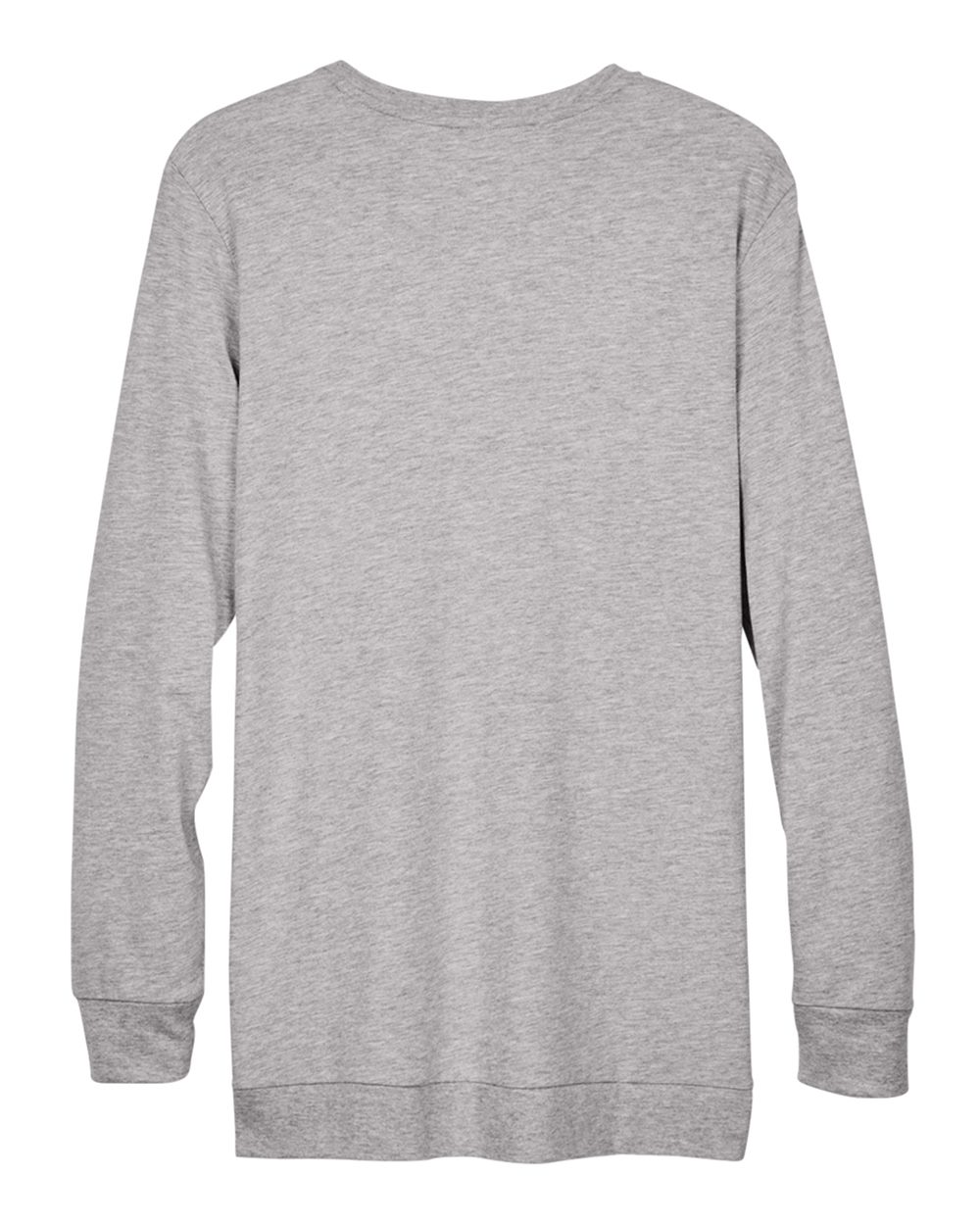 Front View of Grey Heather Women's Perfect Fit™ Ribbon Cardigan - DP181W