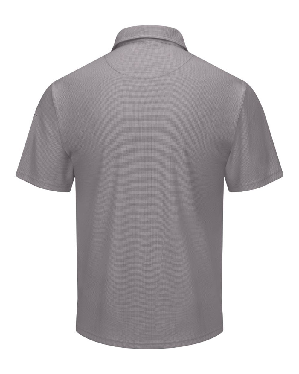 Front View of Grey Performance Knit® Flex Series Pro Polo - SK90