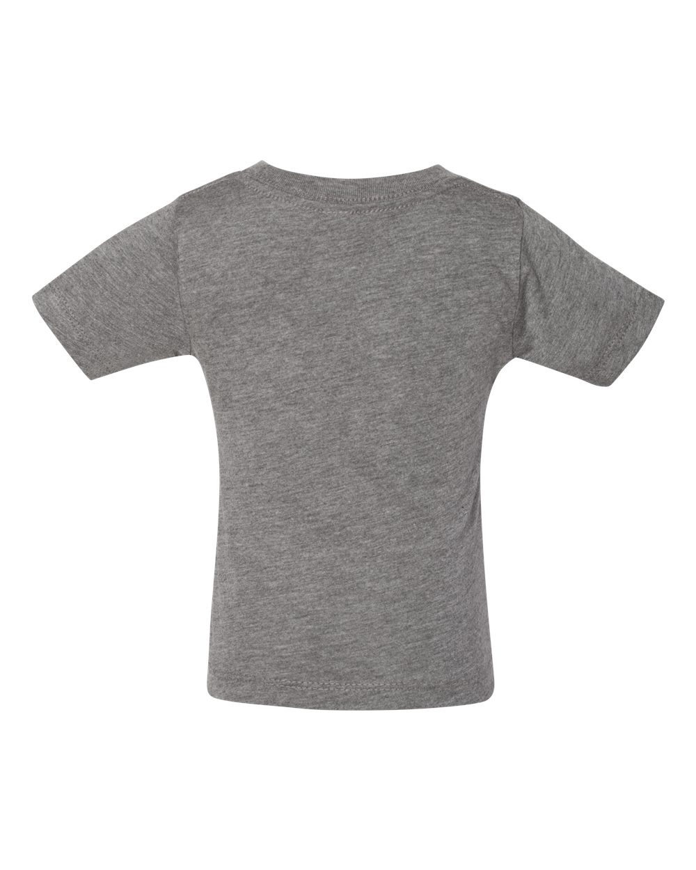 Front View of Grey Triblend Infant Triblend Tee - 3413B
