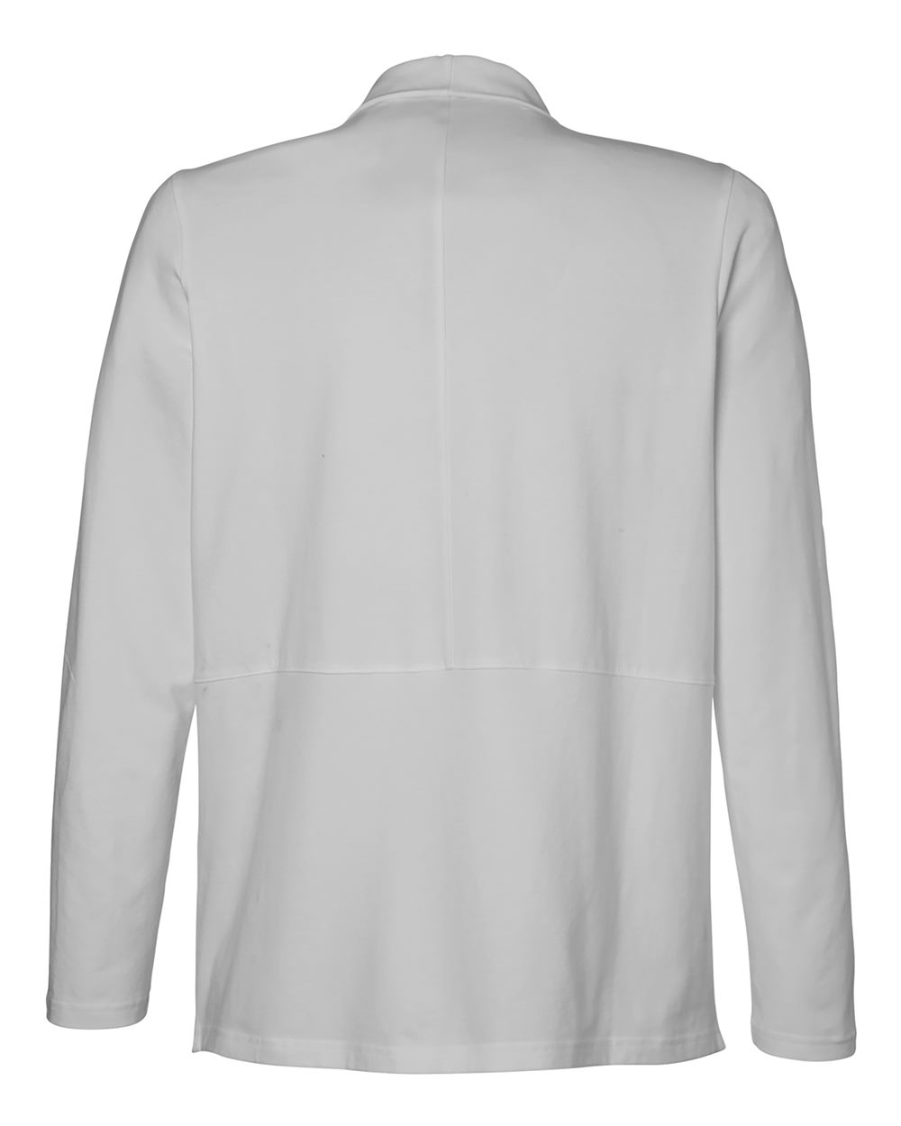 Front View of Grey Women's Raleigh Stretch Cardigan - DP125W