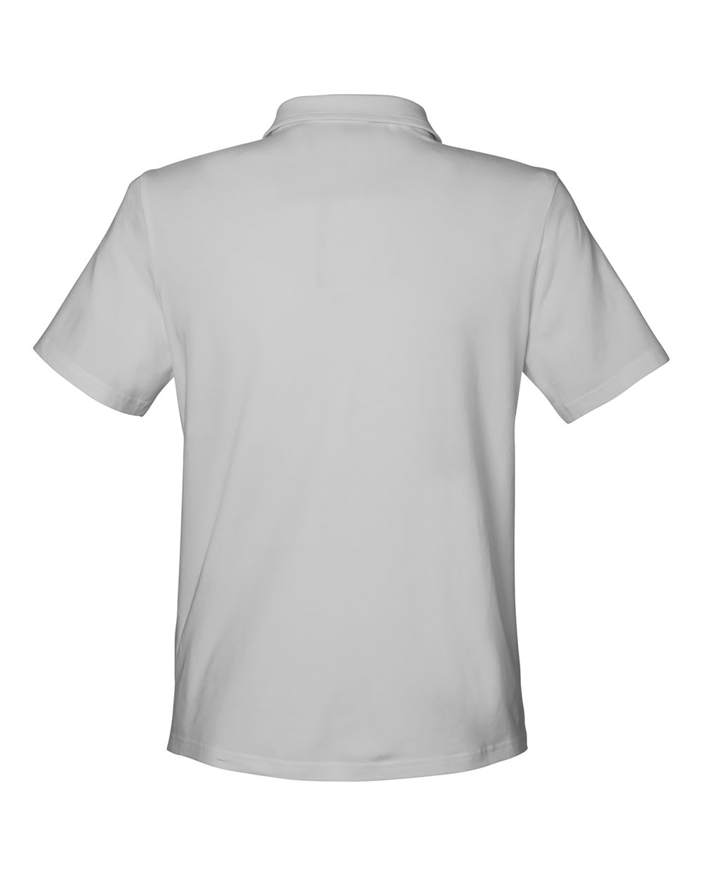 Front View of Grey Women's Raleigh Stretch Polo - DG120W