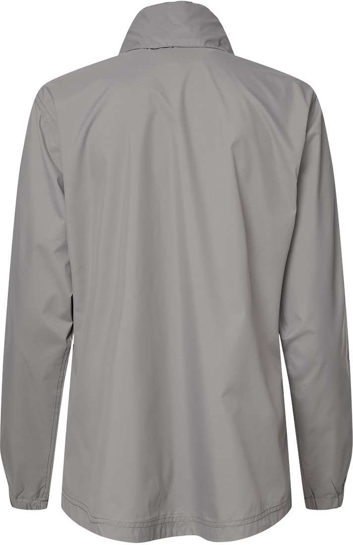 Front View of Grey Women's Riley Packable Jacket - 9403