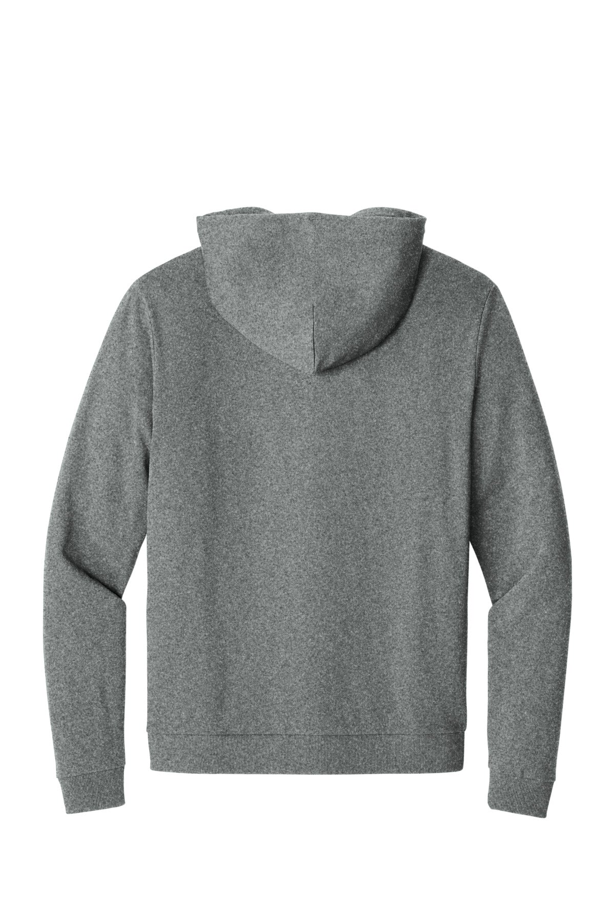 Front View of GreyFrost District Perfect Tri Fleece Full-Zip Hoodie DT1302