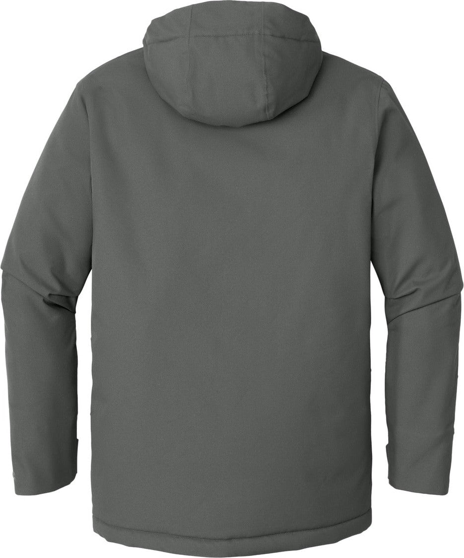 Front View of GreySmoke Port Authority Latitude Waterproof Heavyweight Parka J363