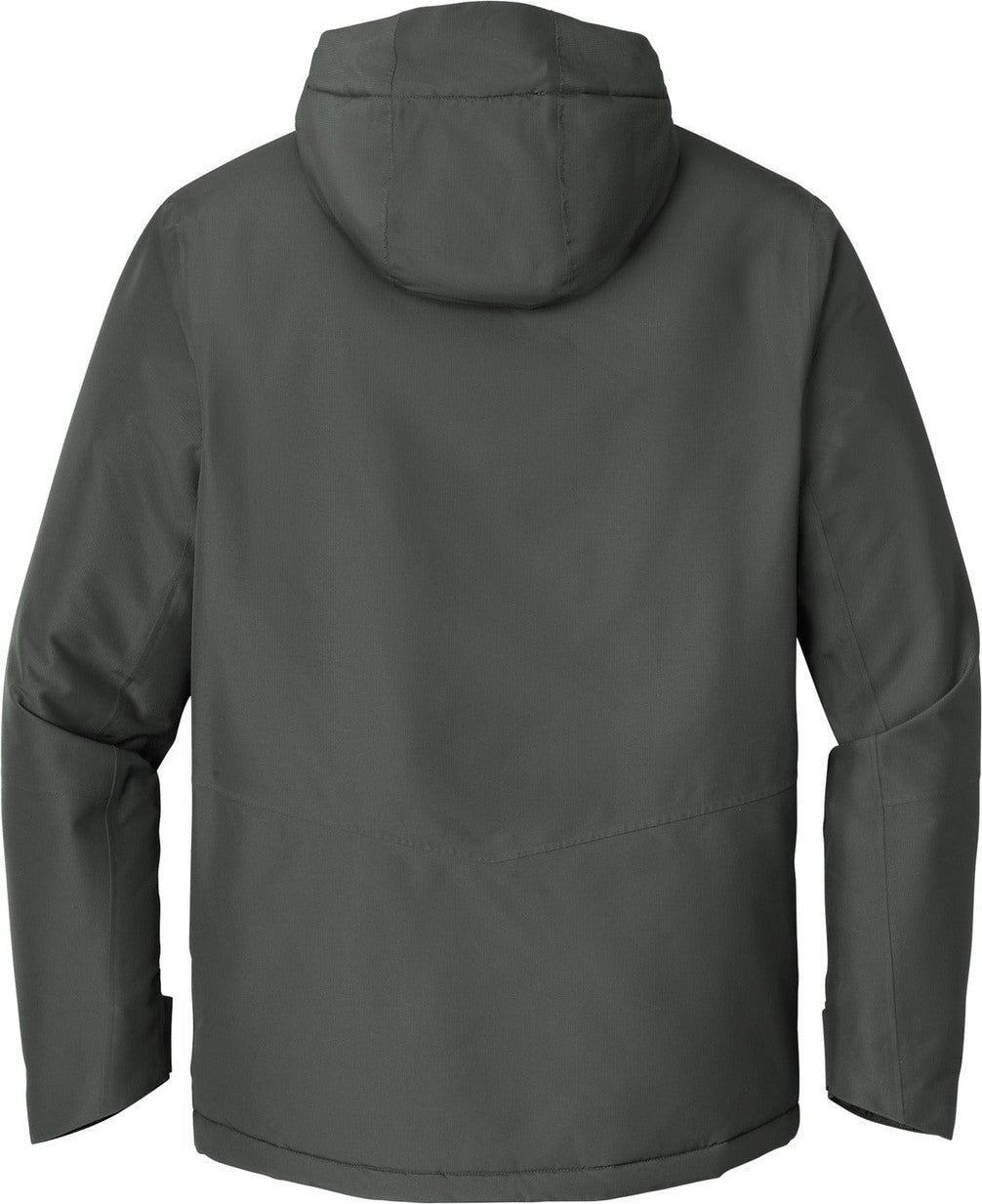 Front View of GreySmoke Port Authority Venture Waterproof Insulated Jacket J362