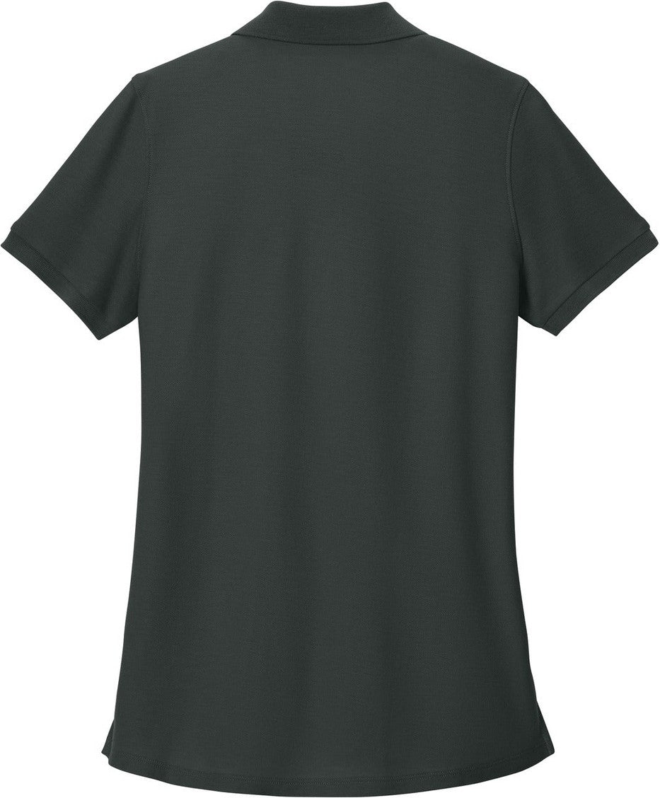 Front View of GreySmoke Port Authority Women's Wearever Signature Pique Polo LK200