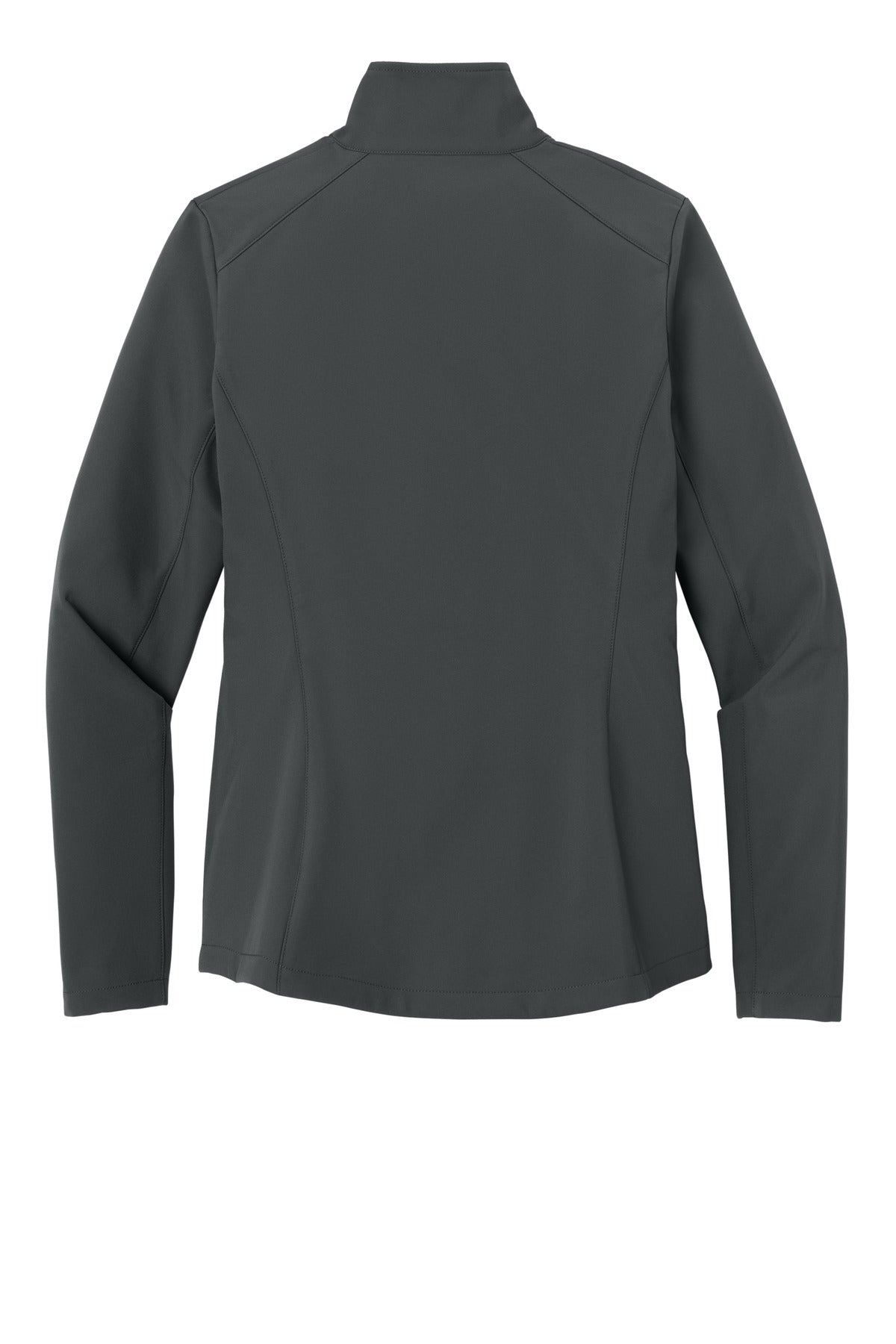 Rear View of GreySteel Port Authority Women's C-FREE Core Soft Shell L720
