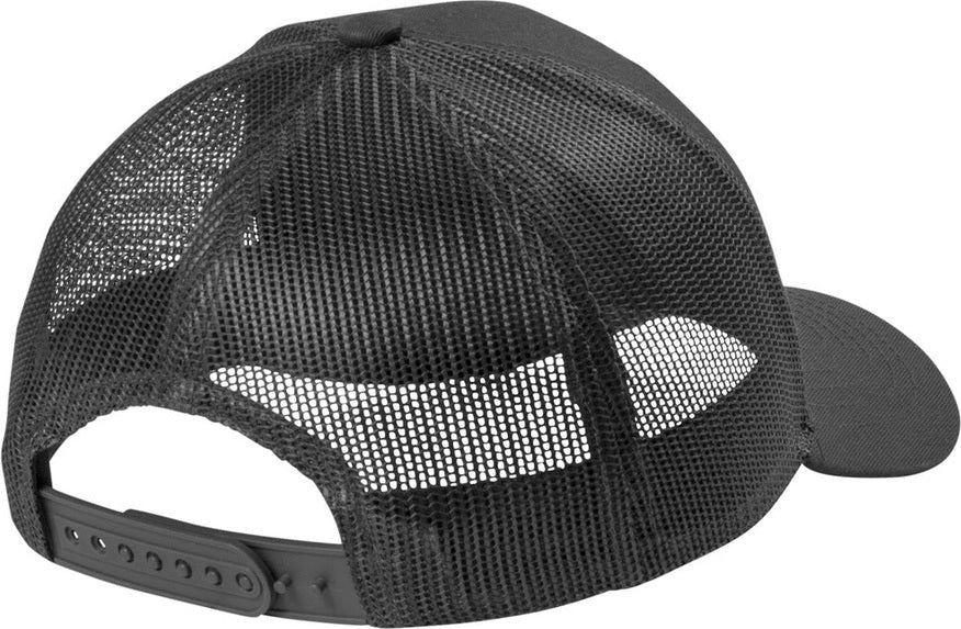Rear View of GreySteel Port Authority Youth Snapback Trucker Cap YC402