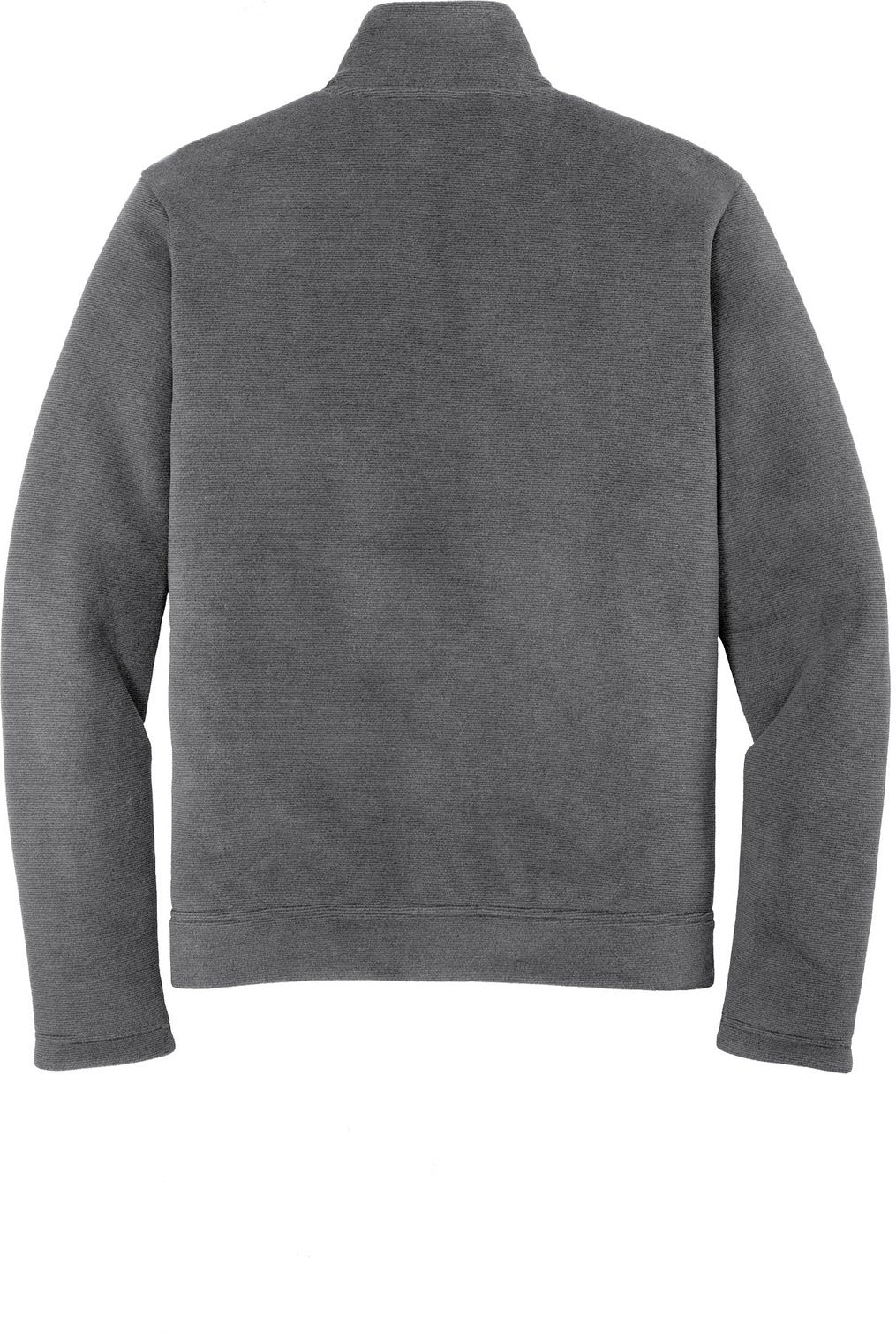 Rear View of Gust Gy/Str Gy Port Authority Ultra Warm Brushed Fleece Jacket. F211