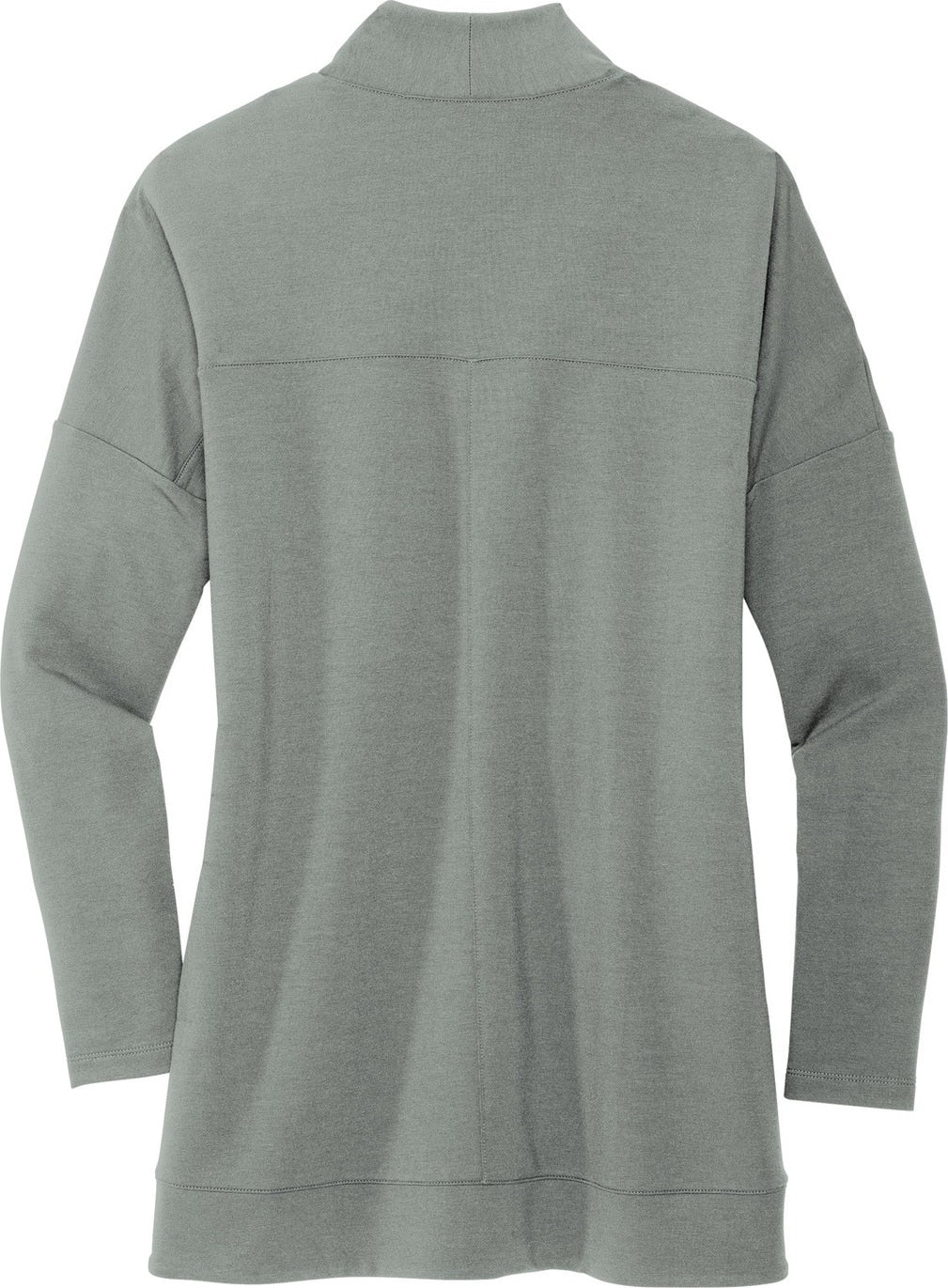 Front View of GustyGrey Mercer+Mettle Women's Stretch Open-Front Cardigan MM3015