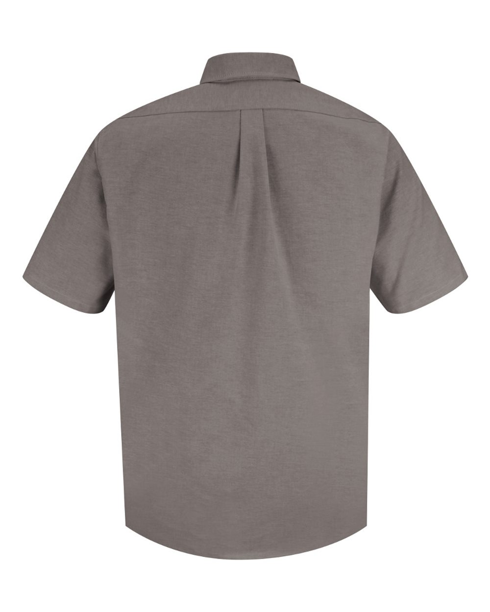 Front View of GY-Grey Executive Oxford Dress Shirt - Tall Sizes - SR60T