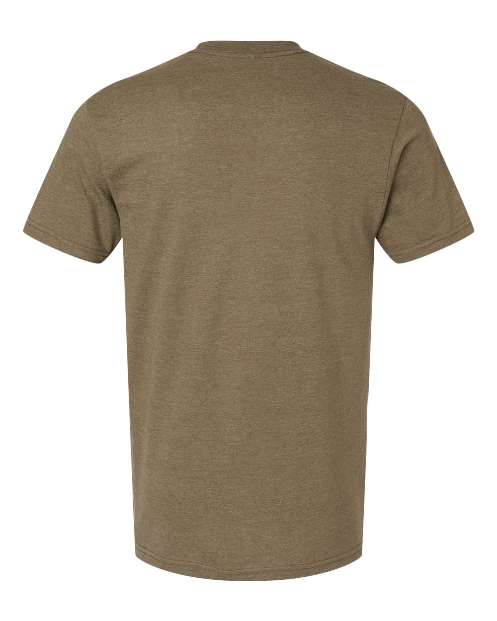 Front View of Heather Army CVC Tee - 2001CVC