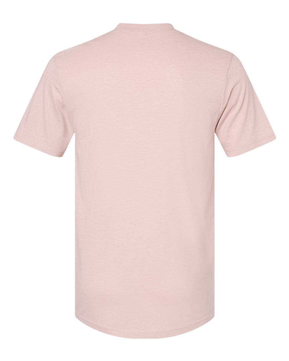 Front View of Heather Blush CVC Tee - 2001CVC