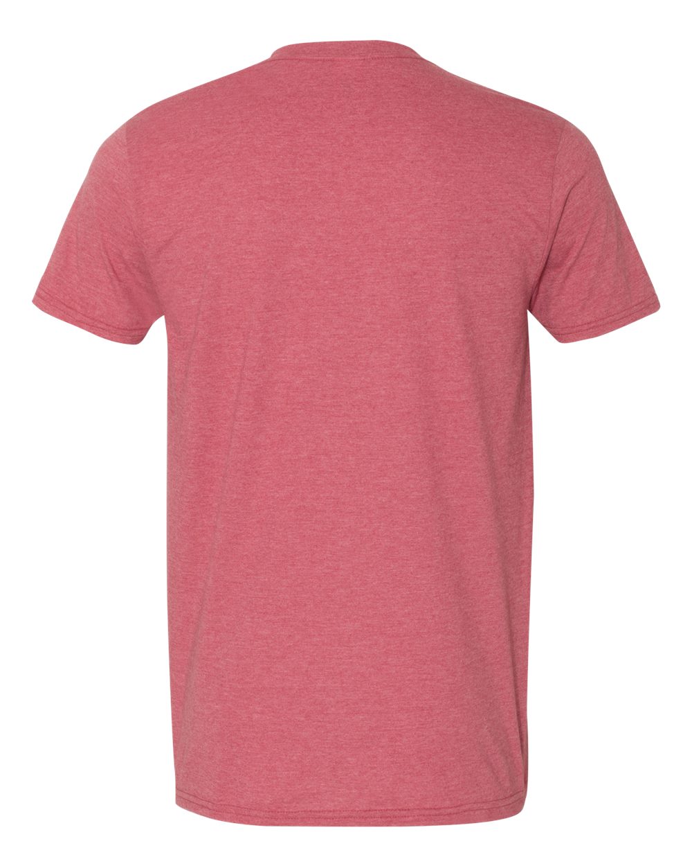 Front View of Heather Cardinal Red Softstyle® T-Shirt - 64000